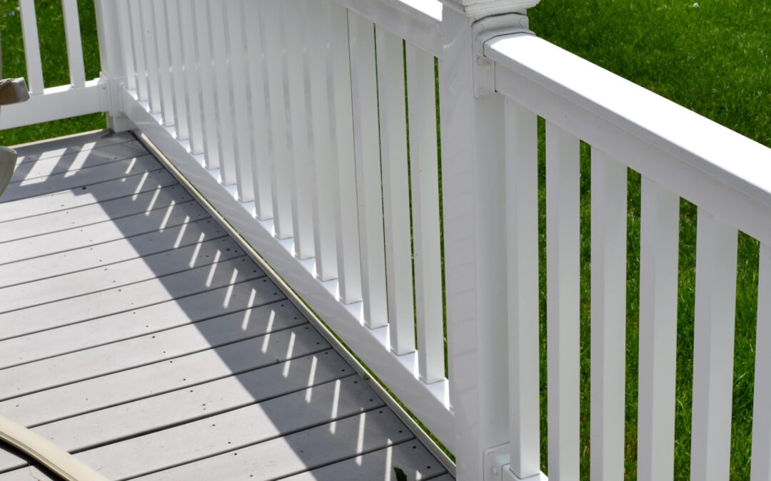 PVC Balustrade fencing for your outdoors!